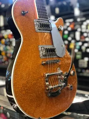 Store Special Product - Gretsch Guitars - Sparkle Jet Gold Sparkle 250-7914-535